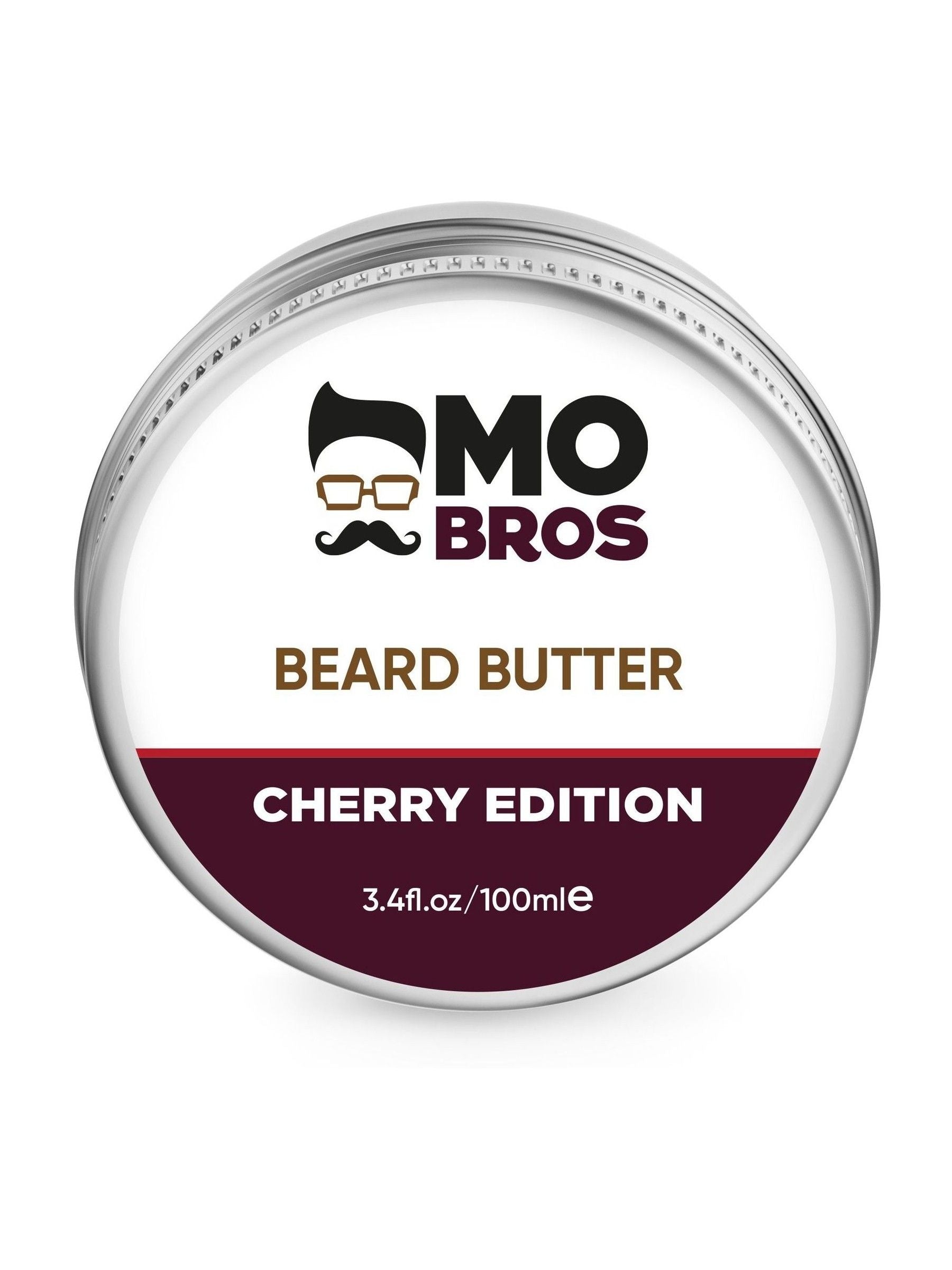 Mo Bros beard butter black cherry 100ml, imported from the UK