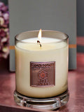 Stoneglow Rose Ambre Metallique scented candle (British brand)
