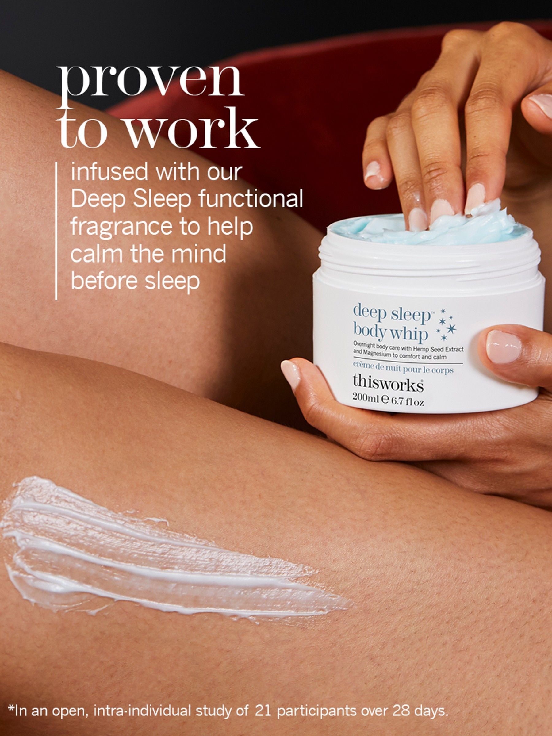 This Works Deep Sleep body whip 200ml (British brand)