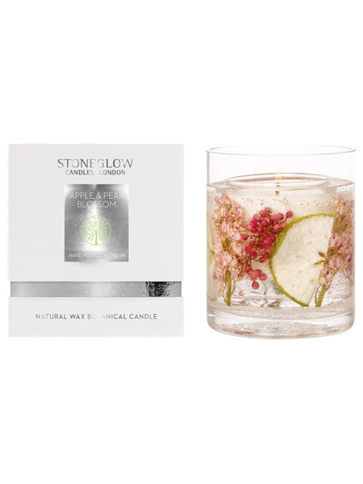 Next Stoneglow Apple & Pear Blossom Natures Gift Duftlys - Kjøp online hos McGrocer