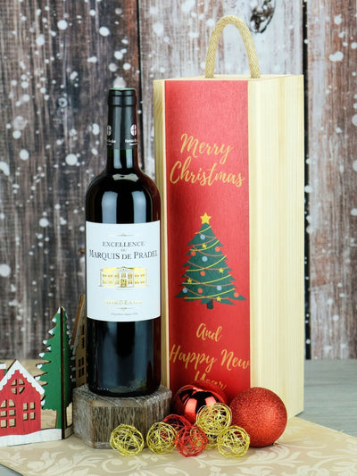 Neste LeBonVin Bordeaux God Jul Eskegavevin- Kjøp online hos McGrocer