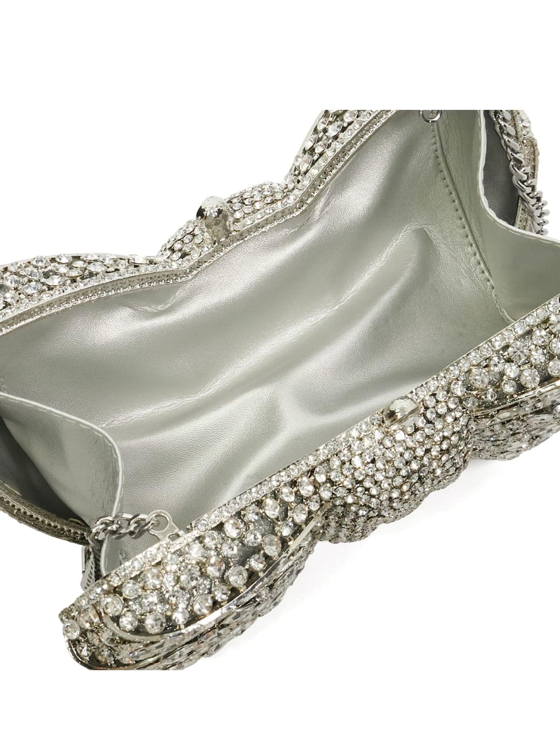 Dune London Enchant diamante clutch bag, UK version