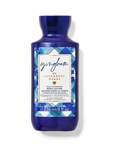 Next Bath & Body Works Gingham Daily Nourishing Body Lotion 236ml- Buy online at McGrocer