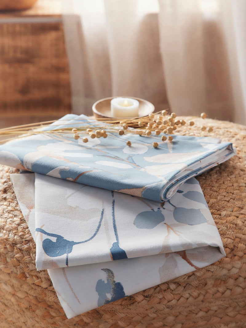 Drift Home Anya Blue duvet cover set - British product