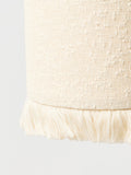 Oliver Bonas boucle tassel drum lamp shade small (British brand)