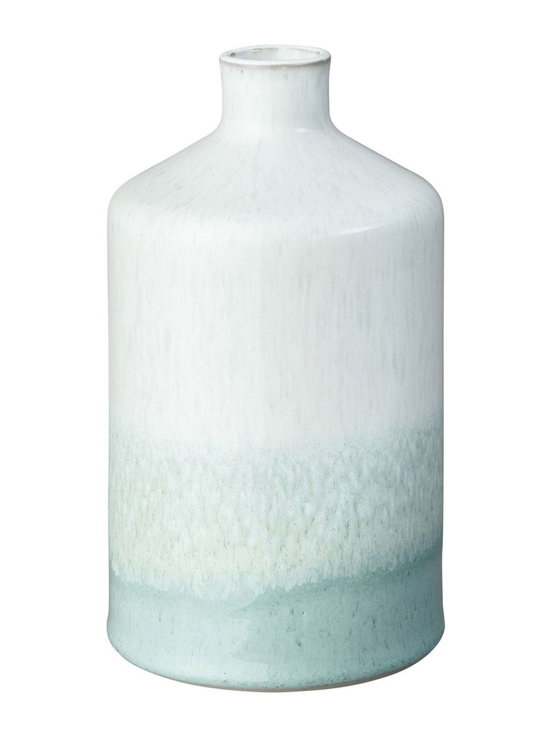 Denby Green Kiln Large Bottle Vase