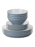 Denby Cream Impression 12-piece tableware set - British product
