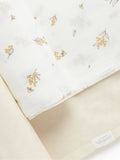 Purebaby Natural cotton muslin wraps 2 pack (British brand)