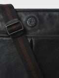 Osprey London Compass cross-body bag black, imported from the UK