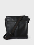 Osprey London Compass cross-body bag black, imported from the UK