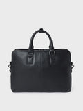 Osprey London black leather laptop bag (British brand)