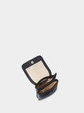 Osprey London Black Madison leather phone bag, UK version