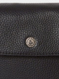 Osprey London Black Madison leather phone bag, UK version