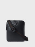 Osprey London Black Small The Compass Leather Messenger Bag