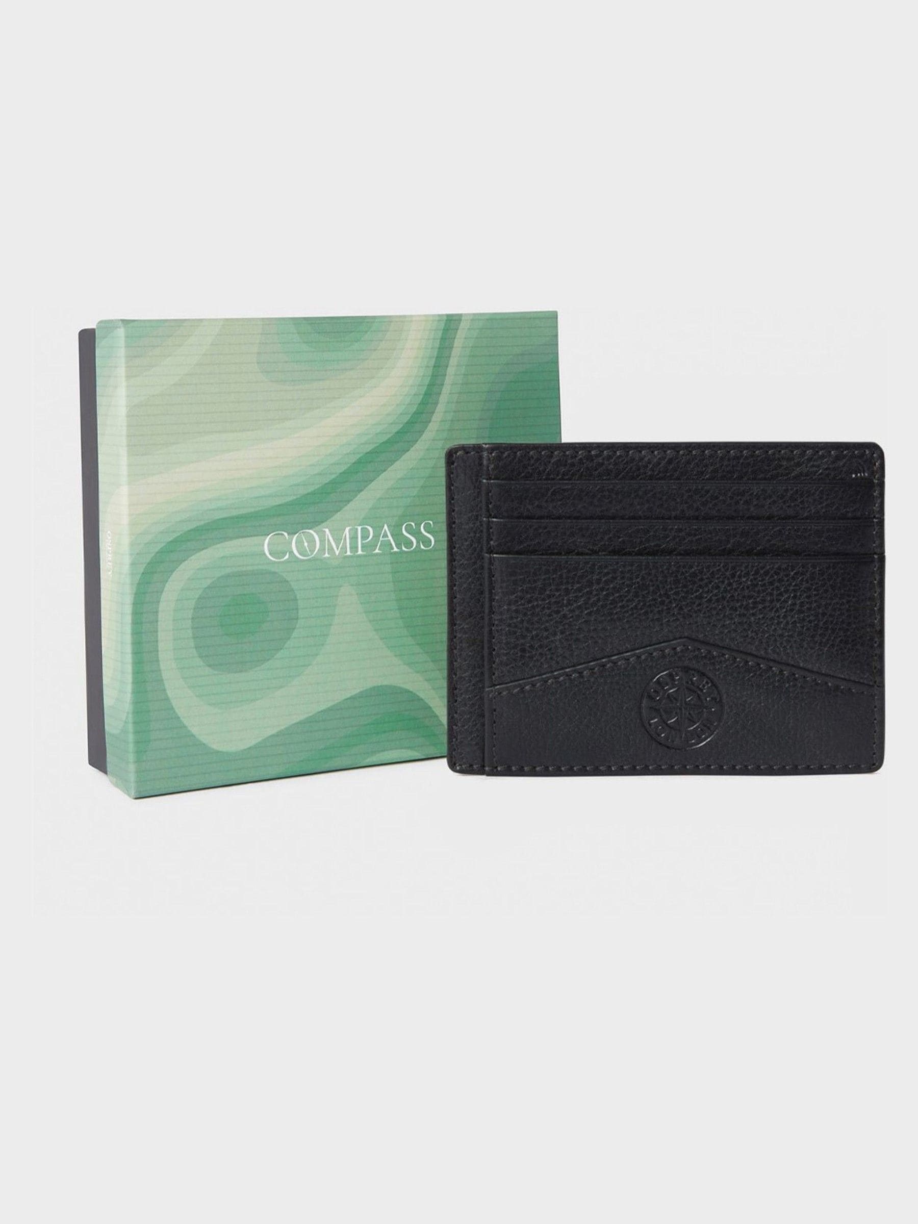 Osprey London The Compass Card Holder Brown