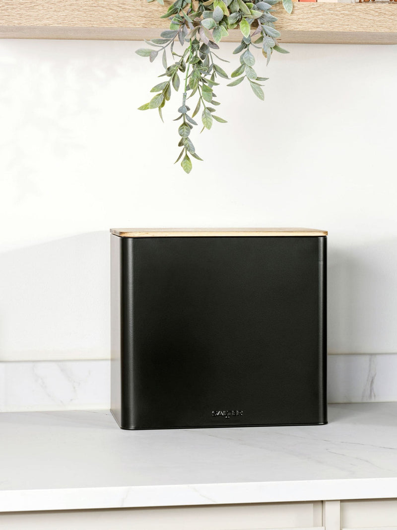 Salter Black Toronto Bread Bin