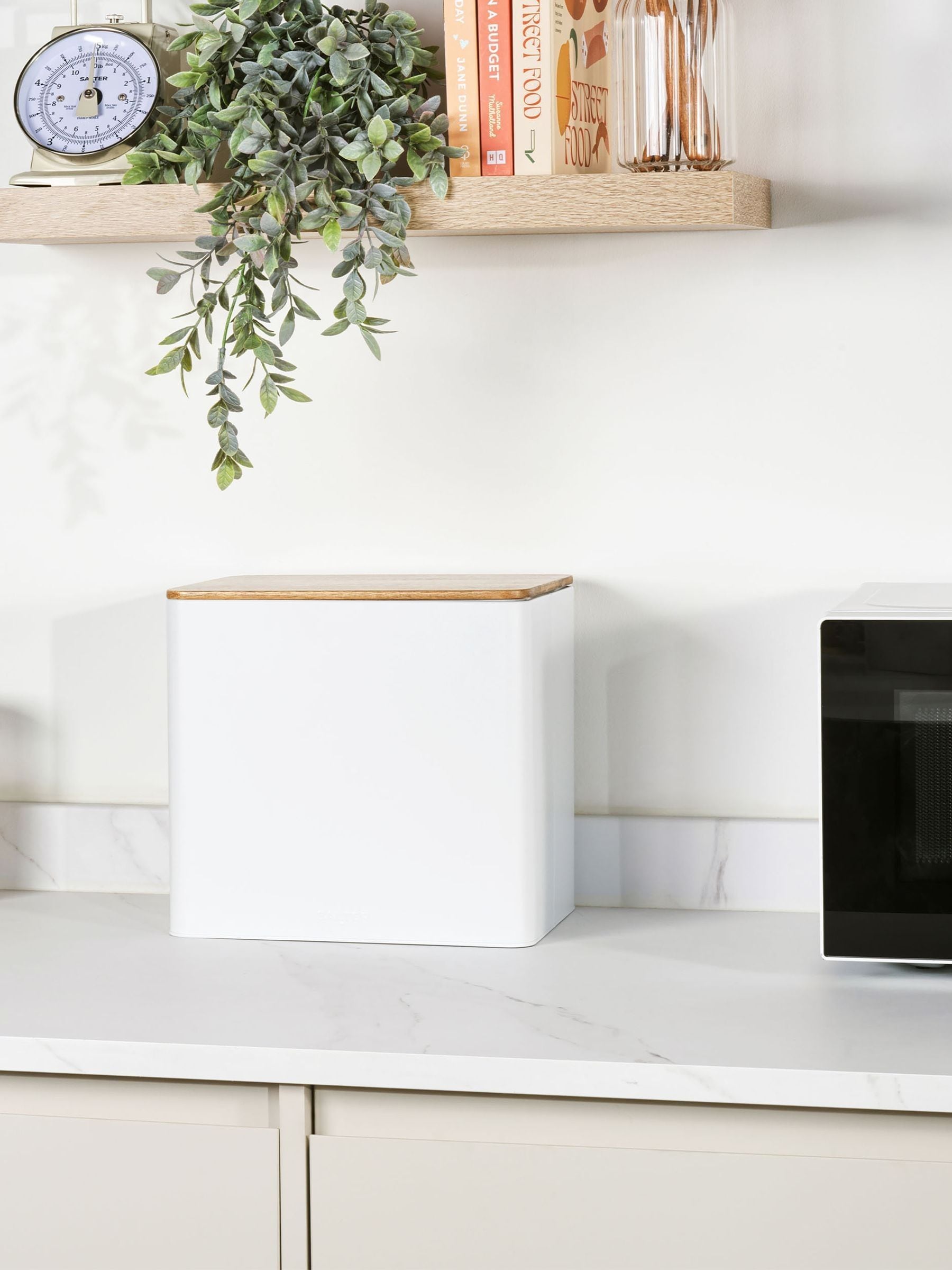 Salter Black Toronto Bread Bin