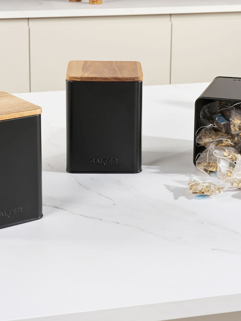 Salter White Toronto Countertop Storage Set (British brand)