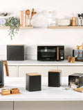 Salter White Toronto Countertop Storage Set (British brand)