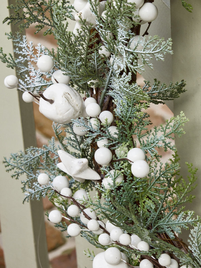 Dibor green winter orchard wreath 50cm, UK version