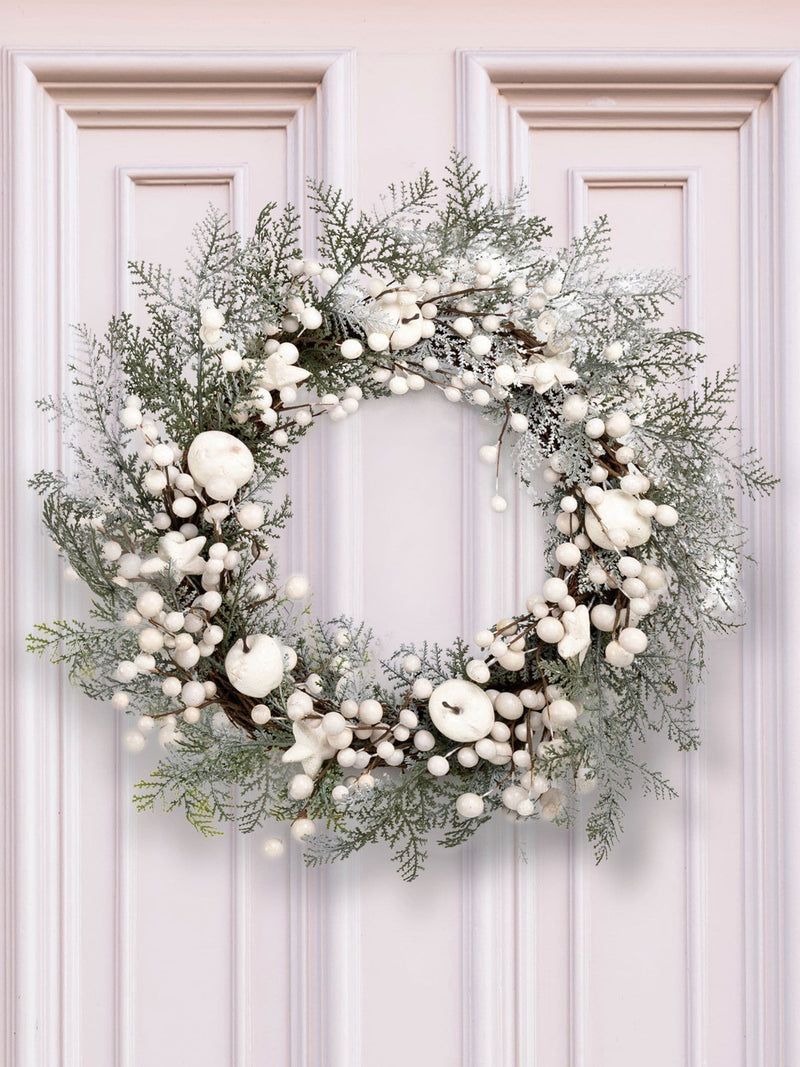 Dibor green winter orchard wreath 50cm, UK version