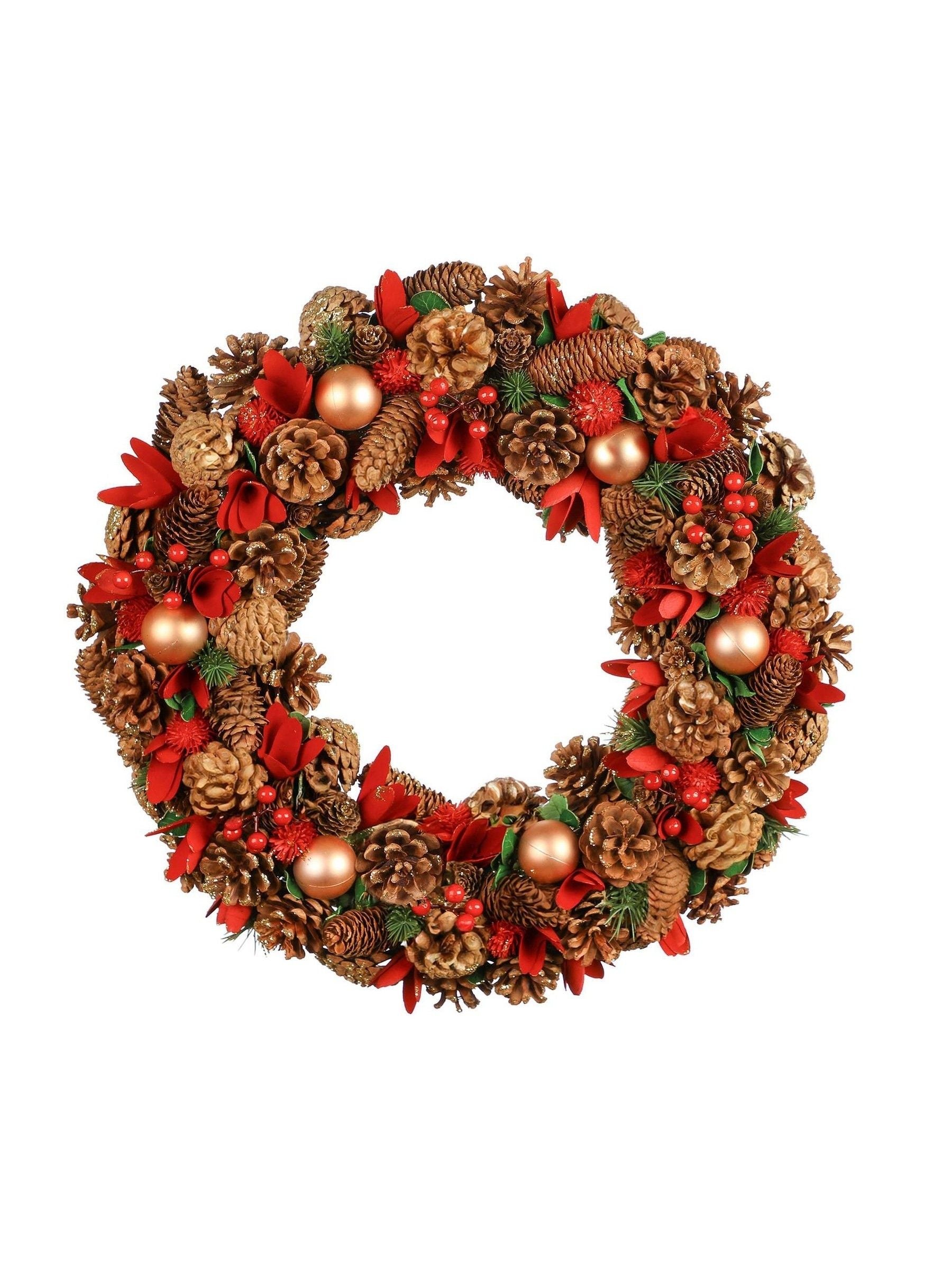Dibor Brown Giant Canterbury wreath 50cm, imported from the UK