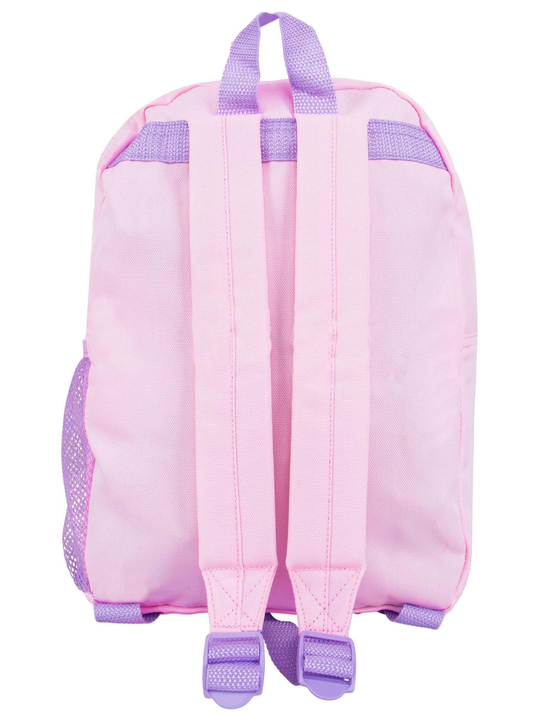 Bluey pink backpack featuring Bluey and Bingo - British product