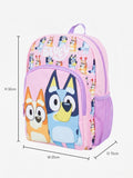 Bluey pink backpack featuring Bluey and Bingo - British product