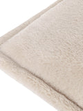 Furn Natural large beige faux fur cushion (British brand)