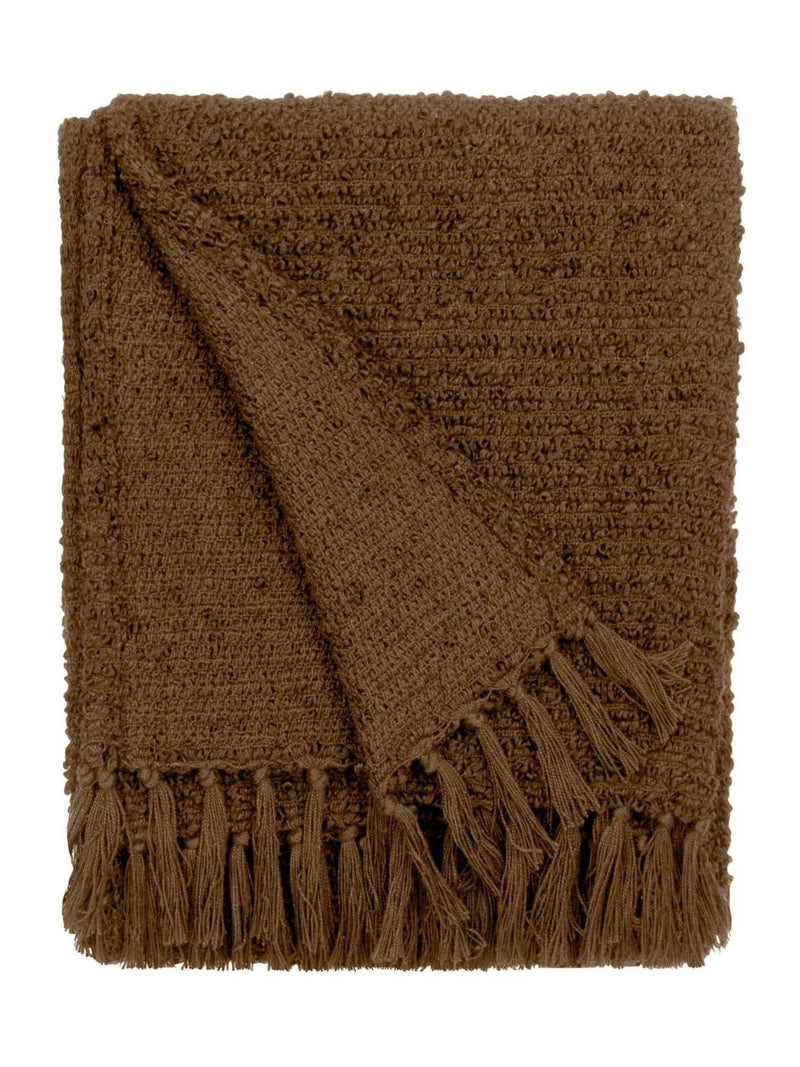 Yard Candar boucle throw (British brand)