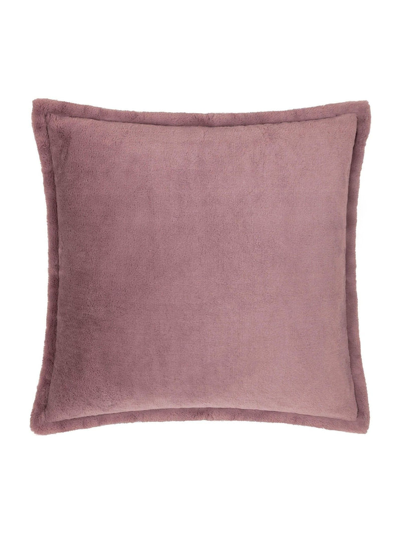 Furn Mulberry Pink Kallu Large Faux Fur Cushion