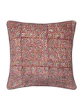 Paoletti Chedworth Yellow Piped Cotton Cushion 50x50cm
