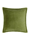 Furn Olive Green Kallu Large Faux Fur Cushion