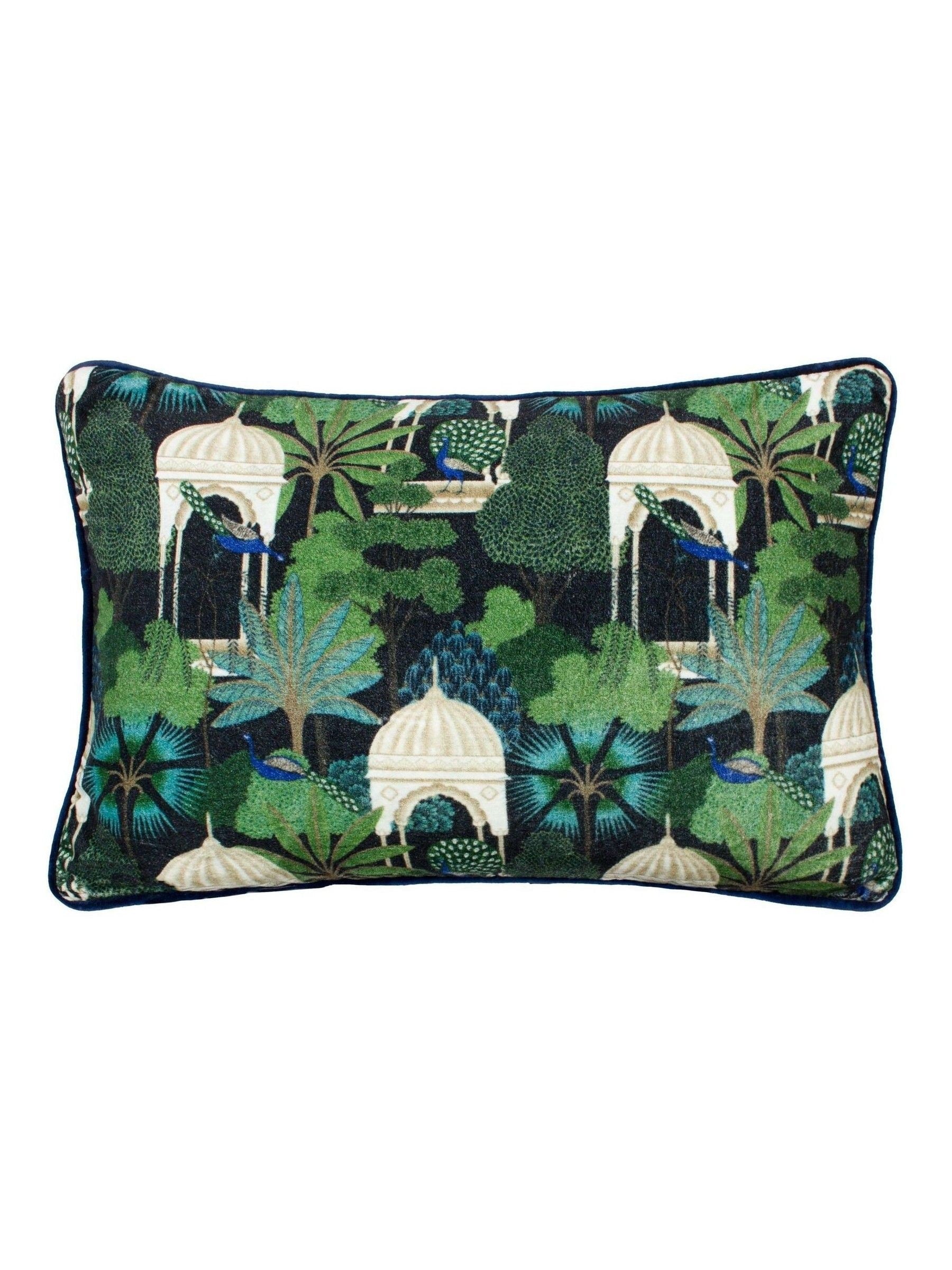 Wylder Serenity piped cushion 60x40 cm - British product