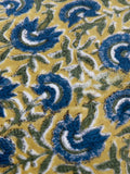 Paoletti Chedworth yellow cushion 50cm, imported from the UK