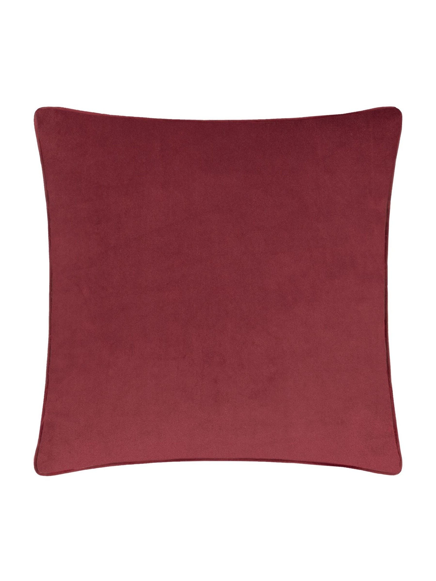 Furn Red Amor Eterno Velvet Cushion 45cm (British brand)