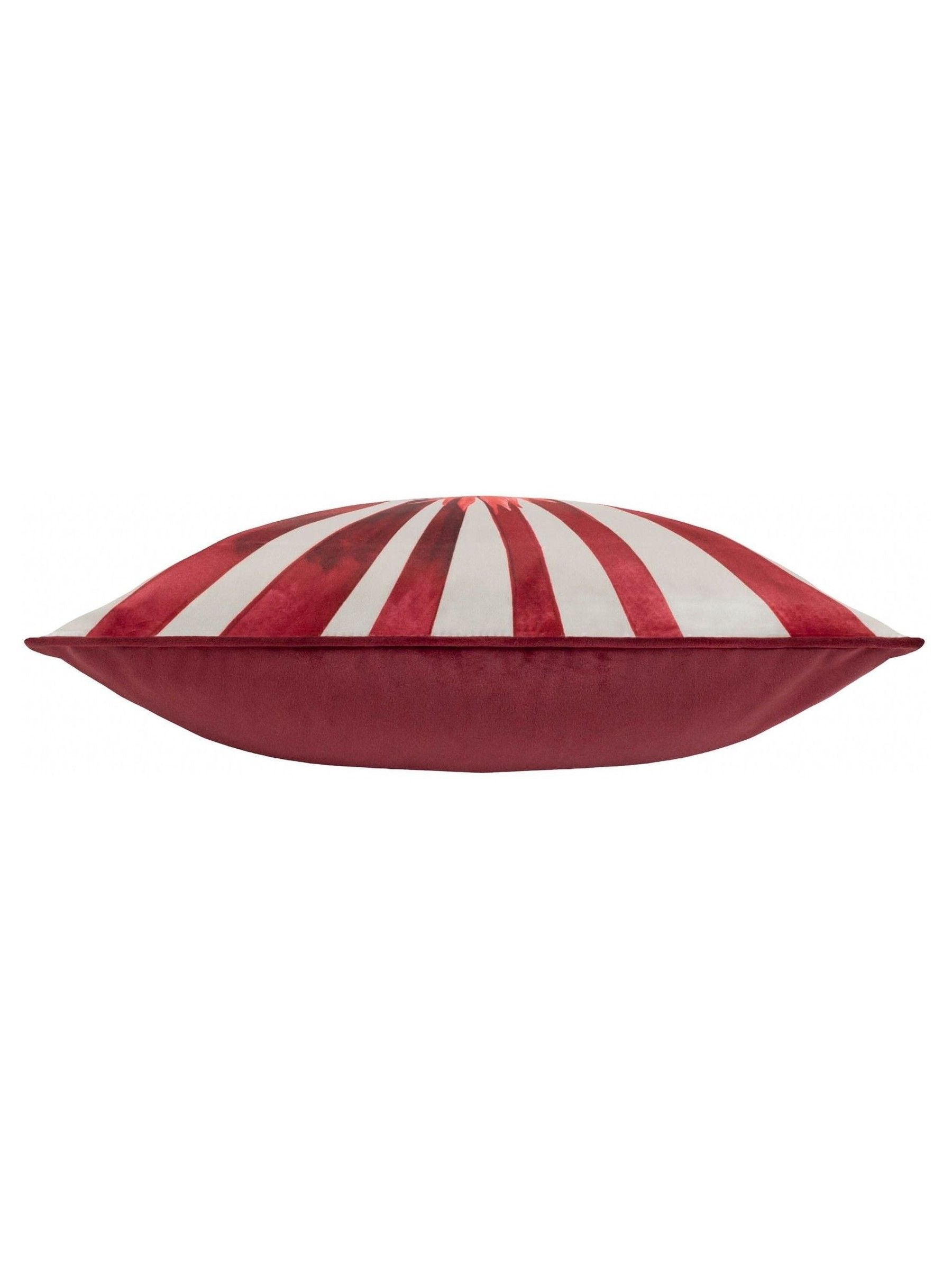 Furn Red Amor Eterno Velvet Cushion 45cm (British brand)