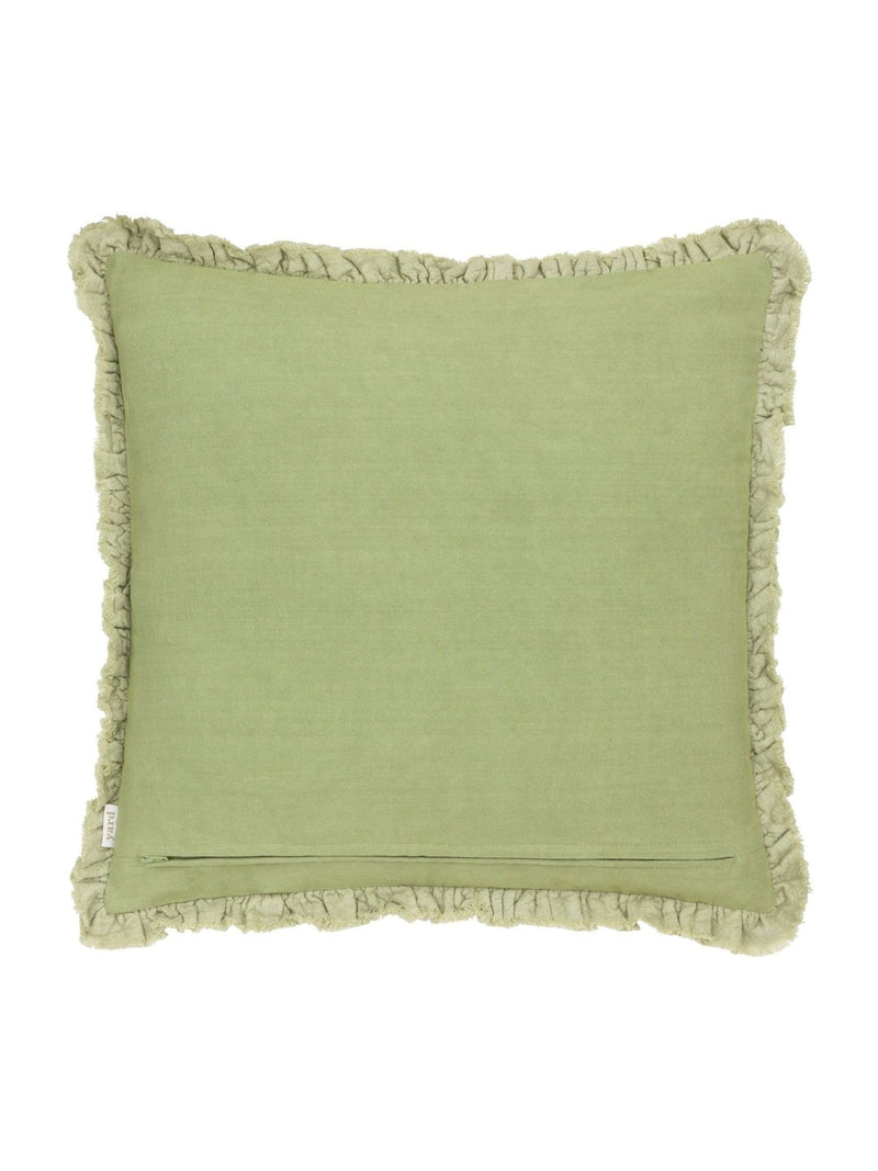 Yard Sage Bertie Washed Cotton Velvet Cushion