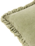 Yard Sage Bertie Washed Cotton Velvet Cushion