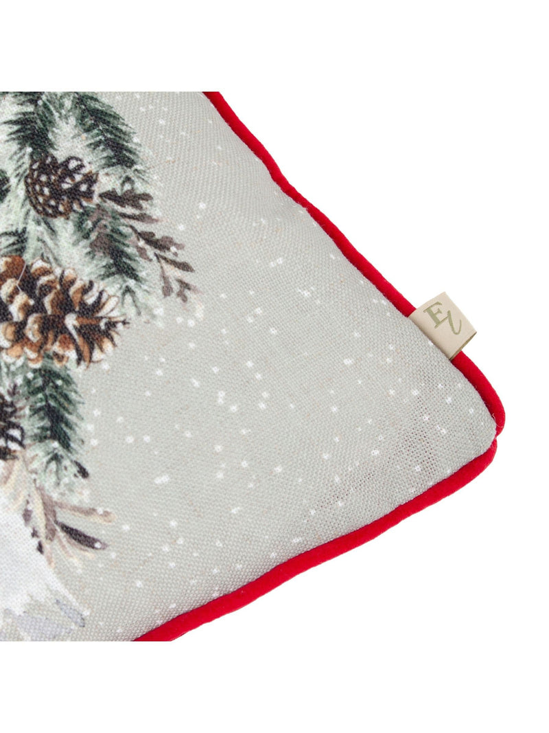 Evans Lichfield Christmas dog cushion 43cm, imported from the UK