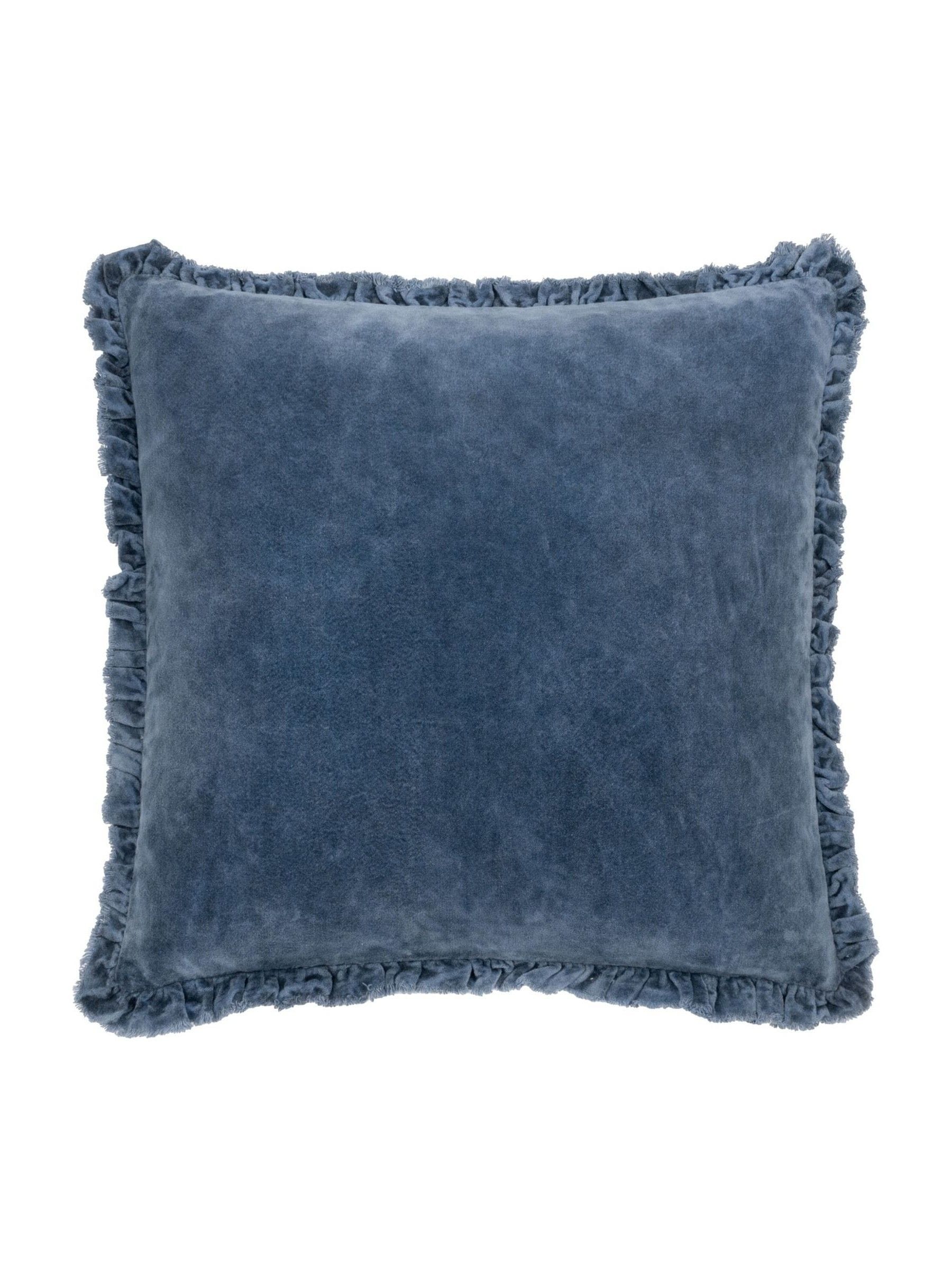 Yard Ink Bertie Washed Cotton Velvet Cushion