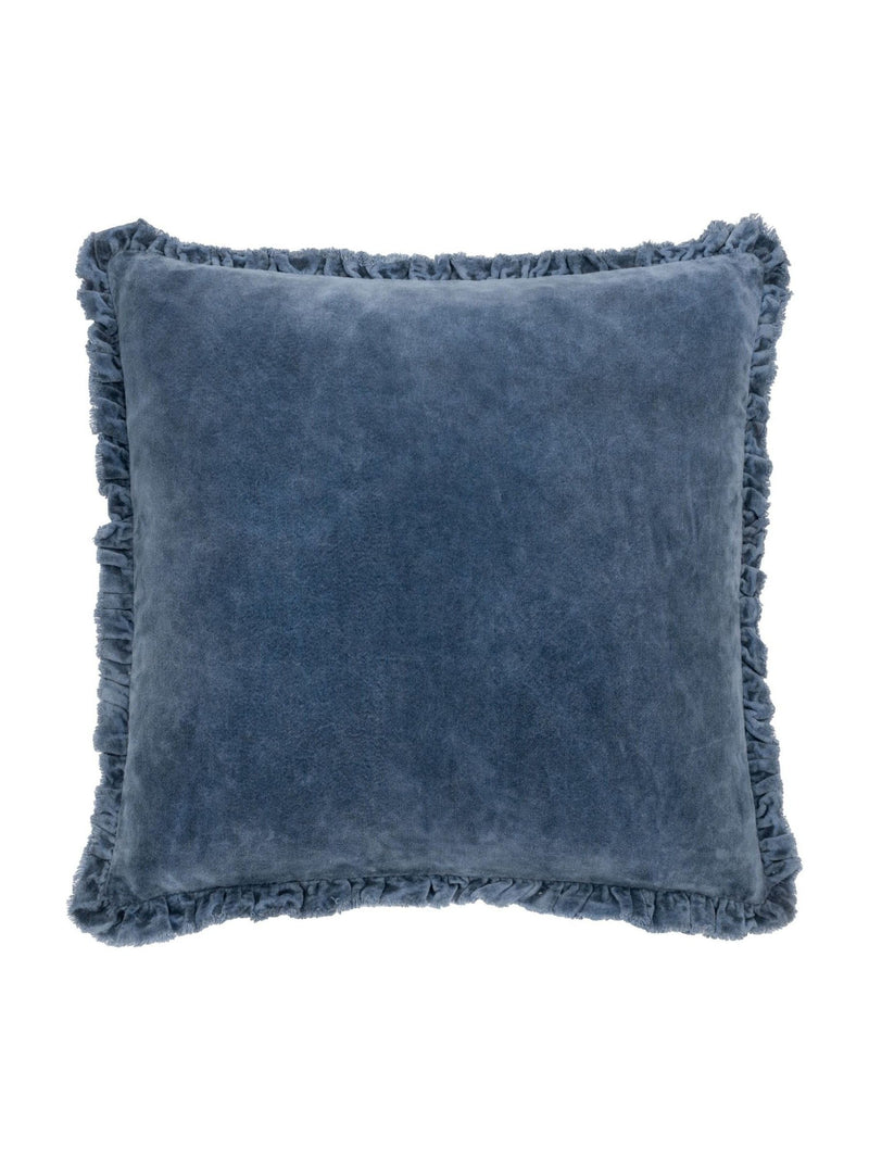 Yard Ink Bertie Washed Cotton Velvet Cushion