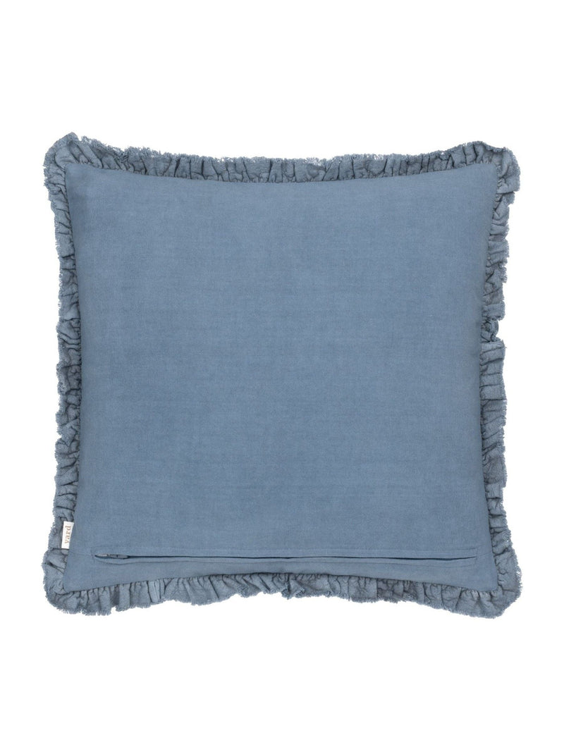 Yard Ink Bertie Washed Cotton Velvet Cushion