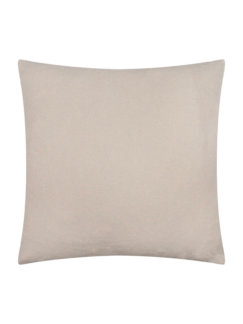 HÖEM black embroidered cushion 45x45cm (British brand)