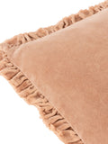 Yard Cashew Bertie Washed Cotton Velvet Cushion