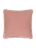 Yard Rosewood Pink Bertie Washed Cotton Velvet Cushion