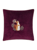 Furn Pineberry Forest embroidered cushion 45cm (British brand)