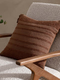 Yard Stone Larch Woven Tasselled Cushion 45x45cm