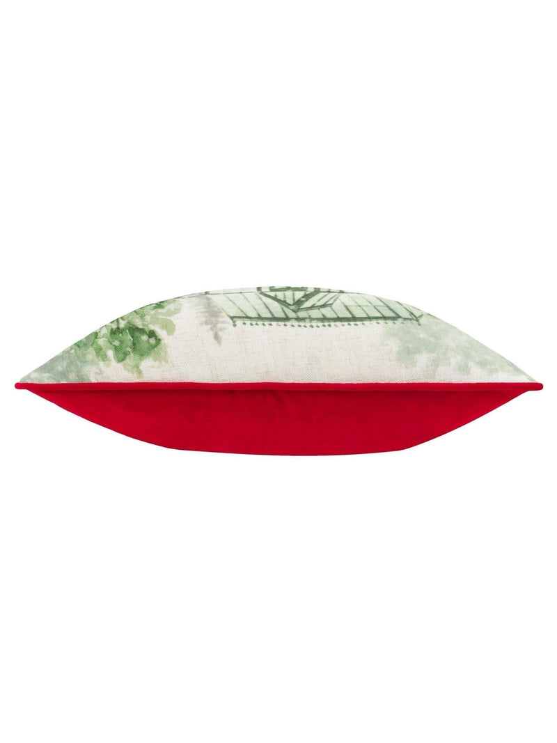 Evans Lichfield Christmas Winter Garden cushion 43cm - British product