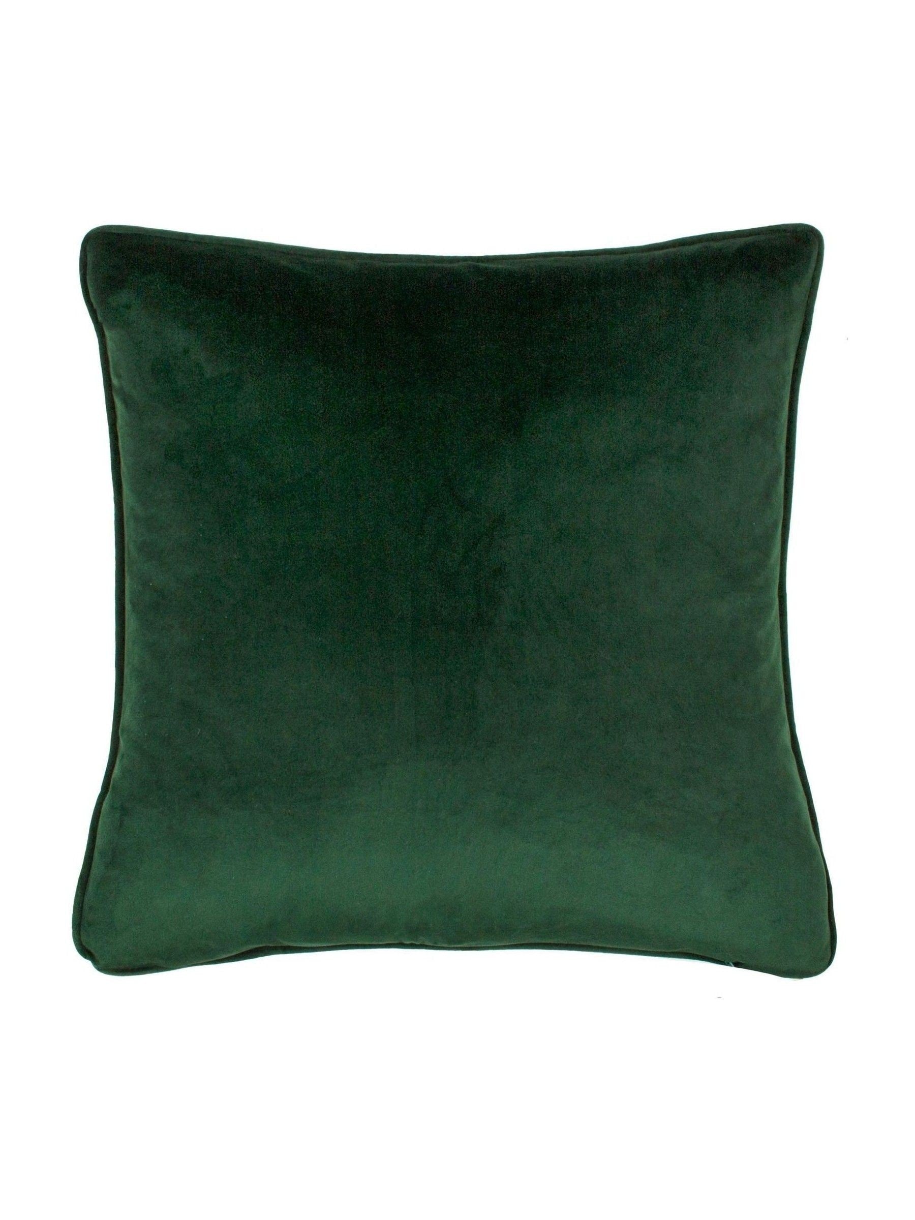 Evans Lichfield Christmas Winter Geese velvet cushion 43cm (British brand)
